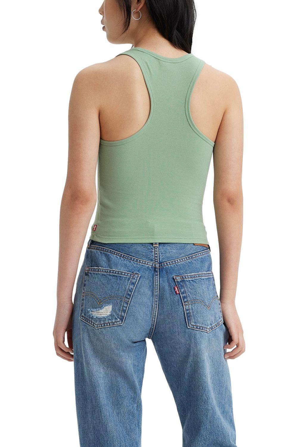 Polera Mujer Honey Tank Verde Levis A3411-0021-1
