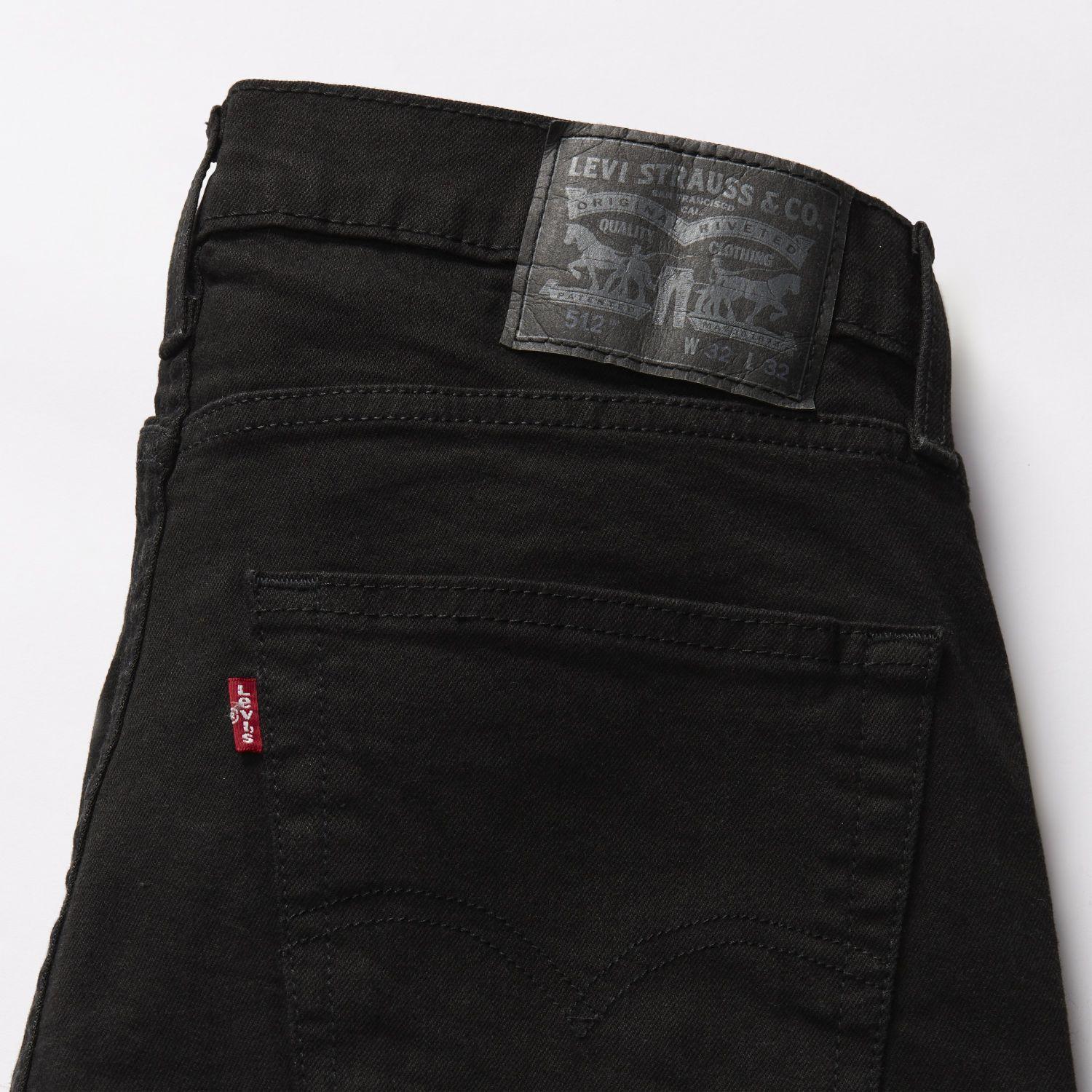 Jeans Hombre 512 Slim Taper Negro Levis 28833-0287-4