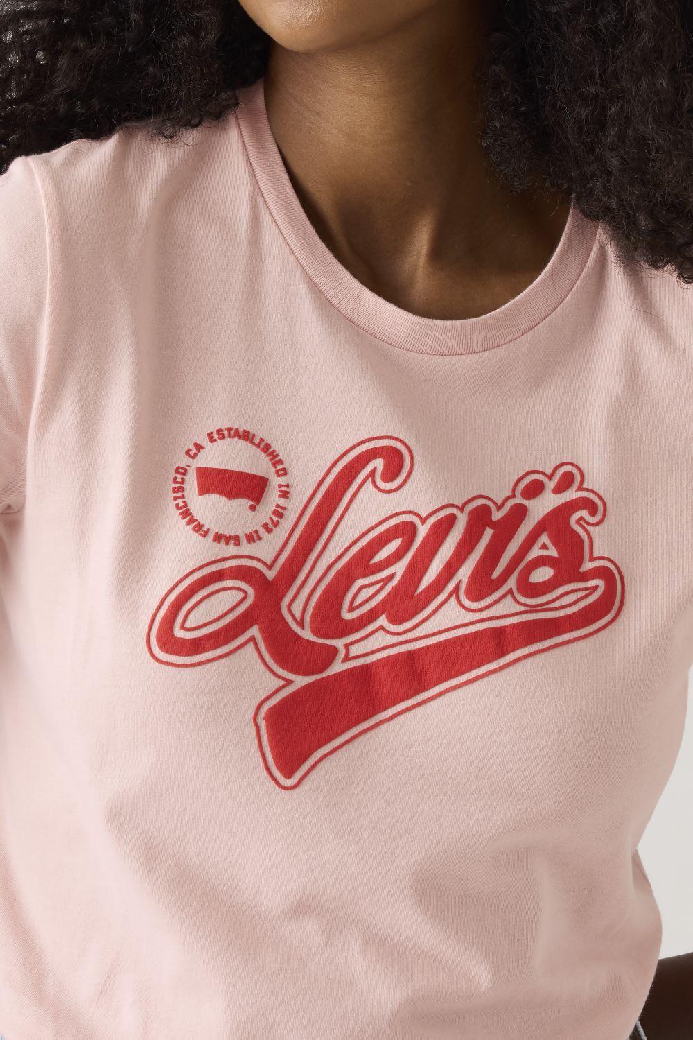 Polera Mujer The Perfect Tee Rosado Levis 17369-3142-3