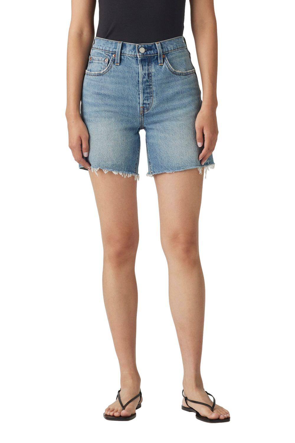 Shorts Mujer 501 Mid Thigh Short Celeste Levis 85833-0074-0