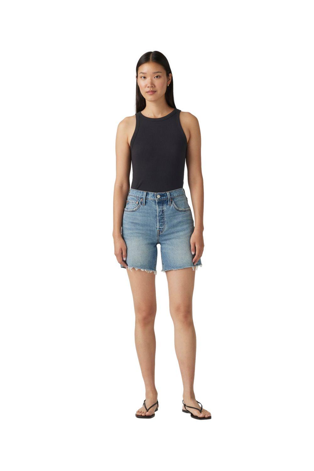 Shorts Mujer 501 Mid Thigh Short Celeste Levis 85833-0074-3