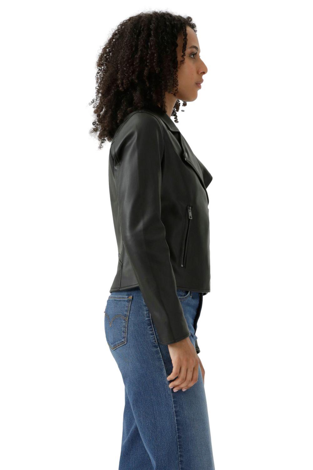 Chaqueta Mujer Leather Moto Negro Levis 59544-0611-1