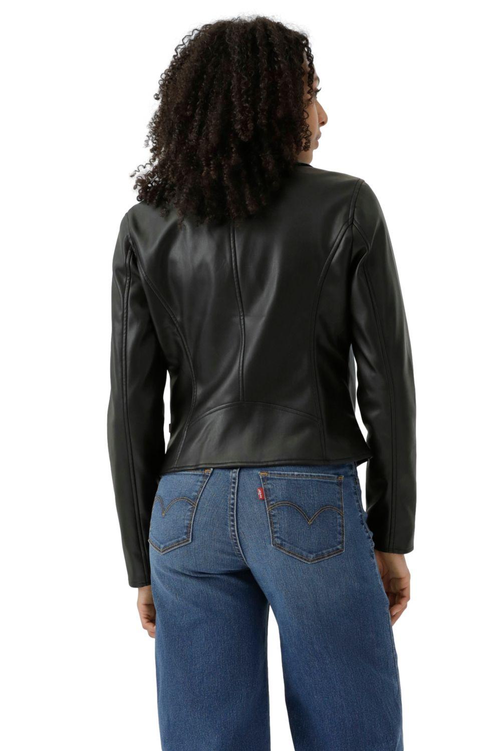 Chaqueta Mujer Leather Moto Negro Levis 59544-0611-4