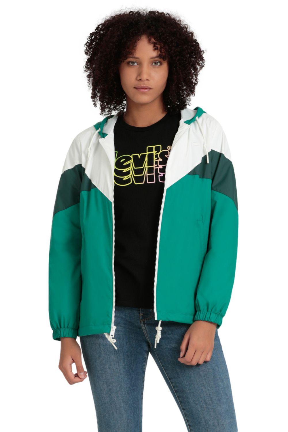 Chaqueta Mujer Rain Slicker Verde Levis 59544-0201-4