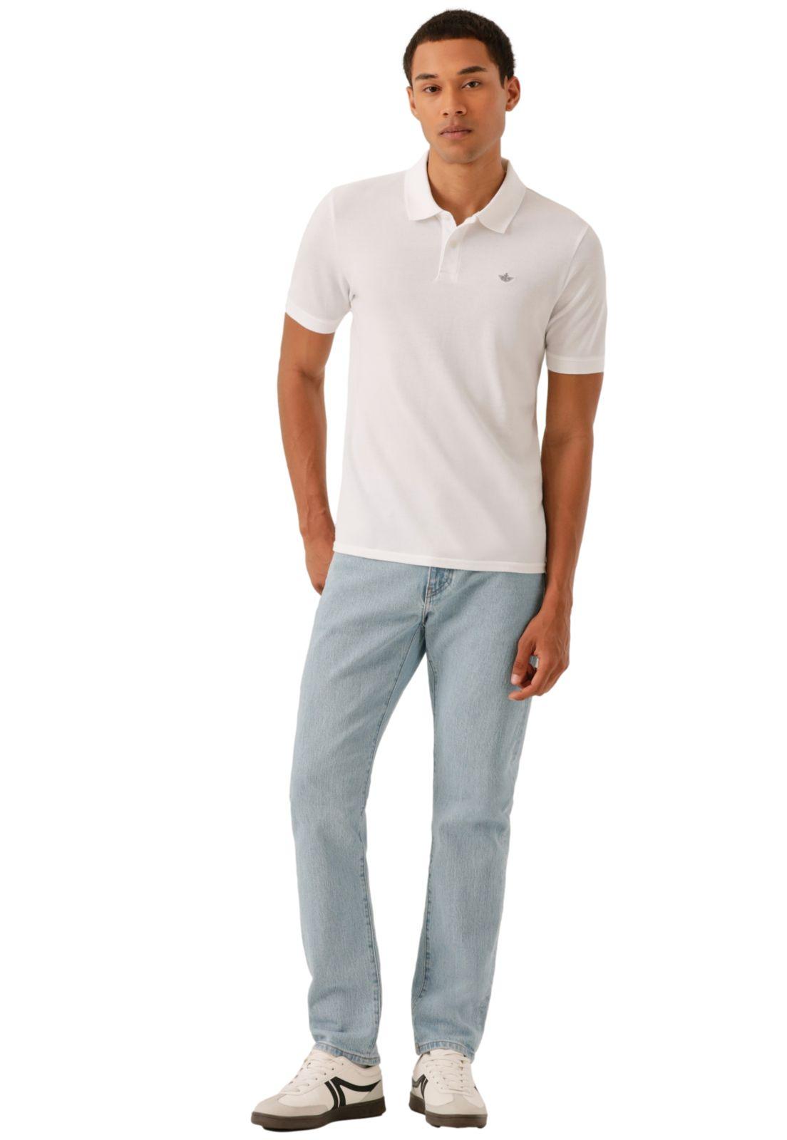 Polera Hombre Polo Slim Fit Blanco A8831-0001-3