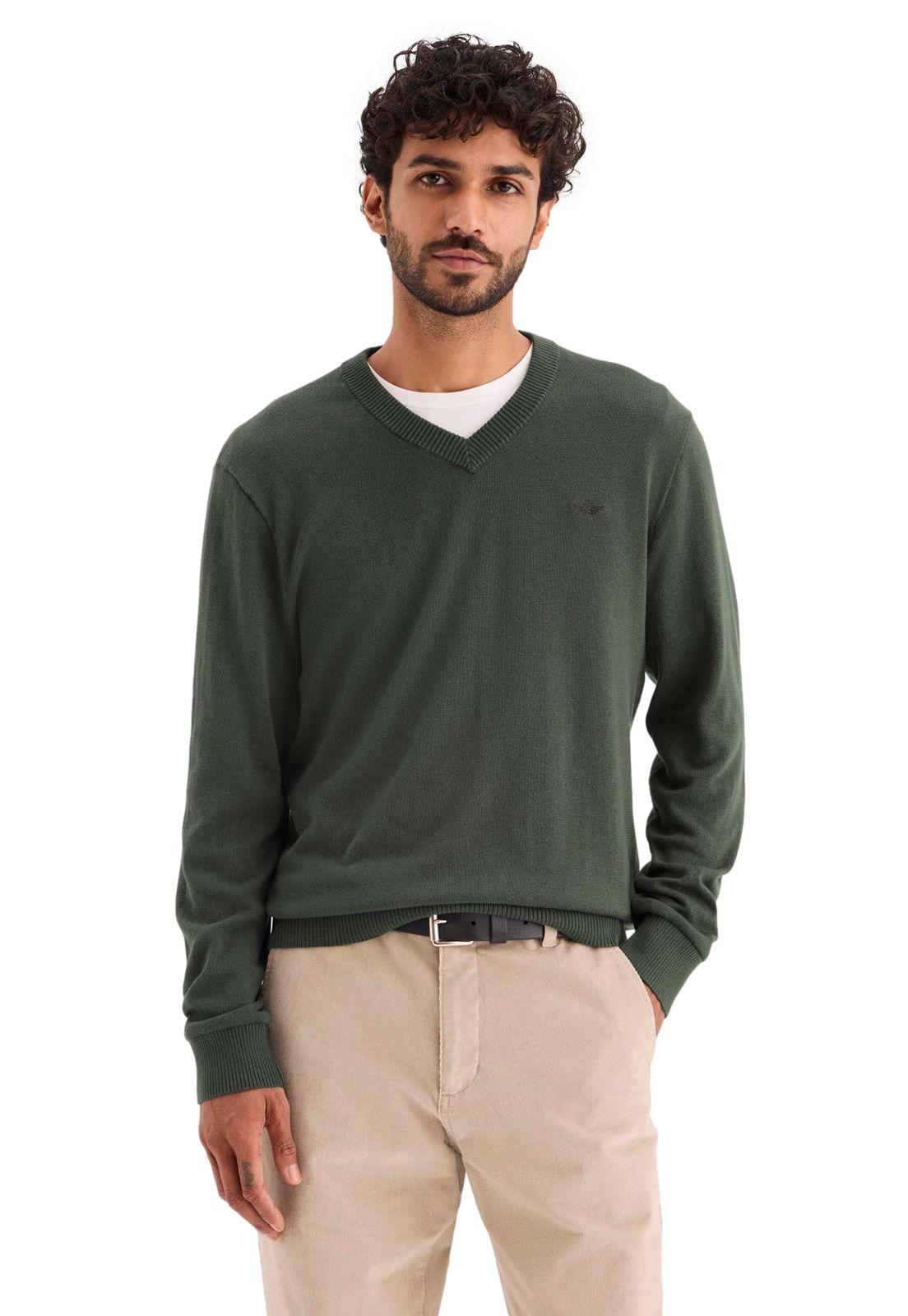 Sweater Hombre V-Neck Regular Fit Grafito 000XZ-0006-0