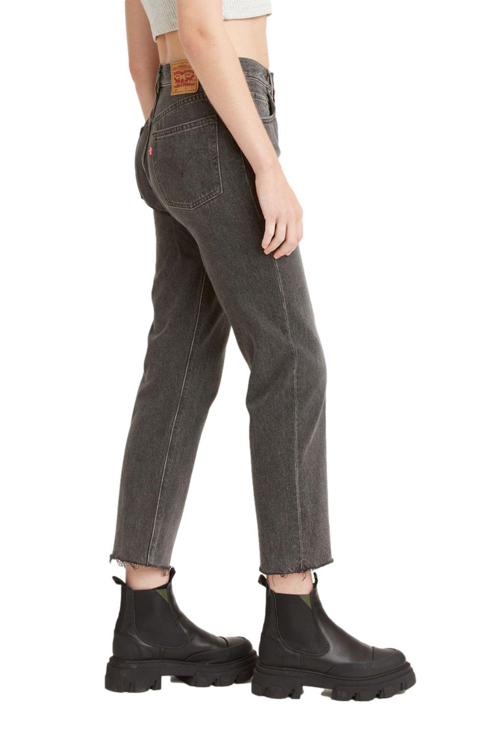 Jeans Mujer 501 Original Fit Crop Negro Levis 36200-0211-1