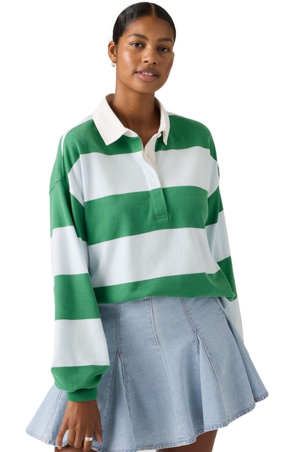 Polera Mujer Reenie Rugby Ls Multicolor Levis 005IY-0002-2