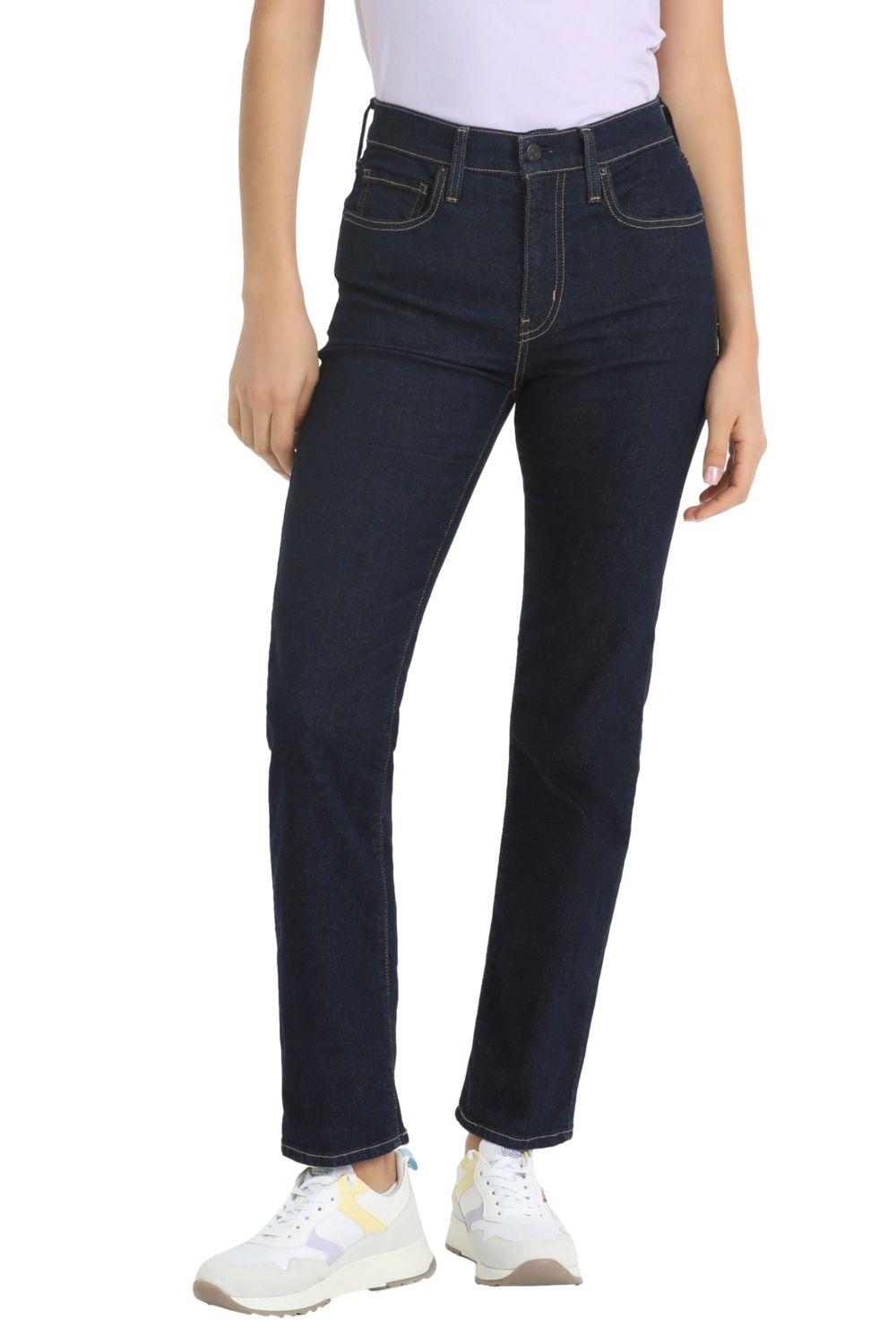 Jeans Mujer 724 High Rise Straight Azul Levis 18883-0309-0