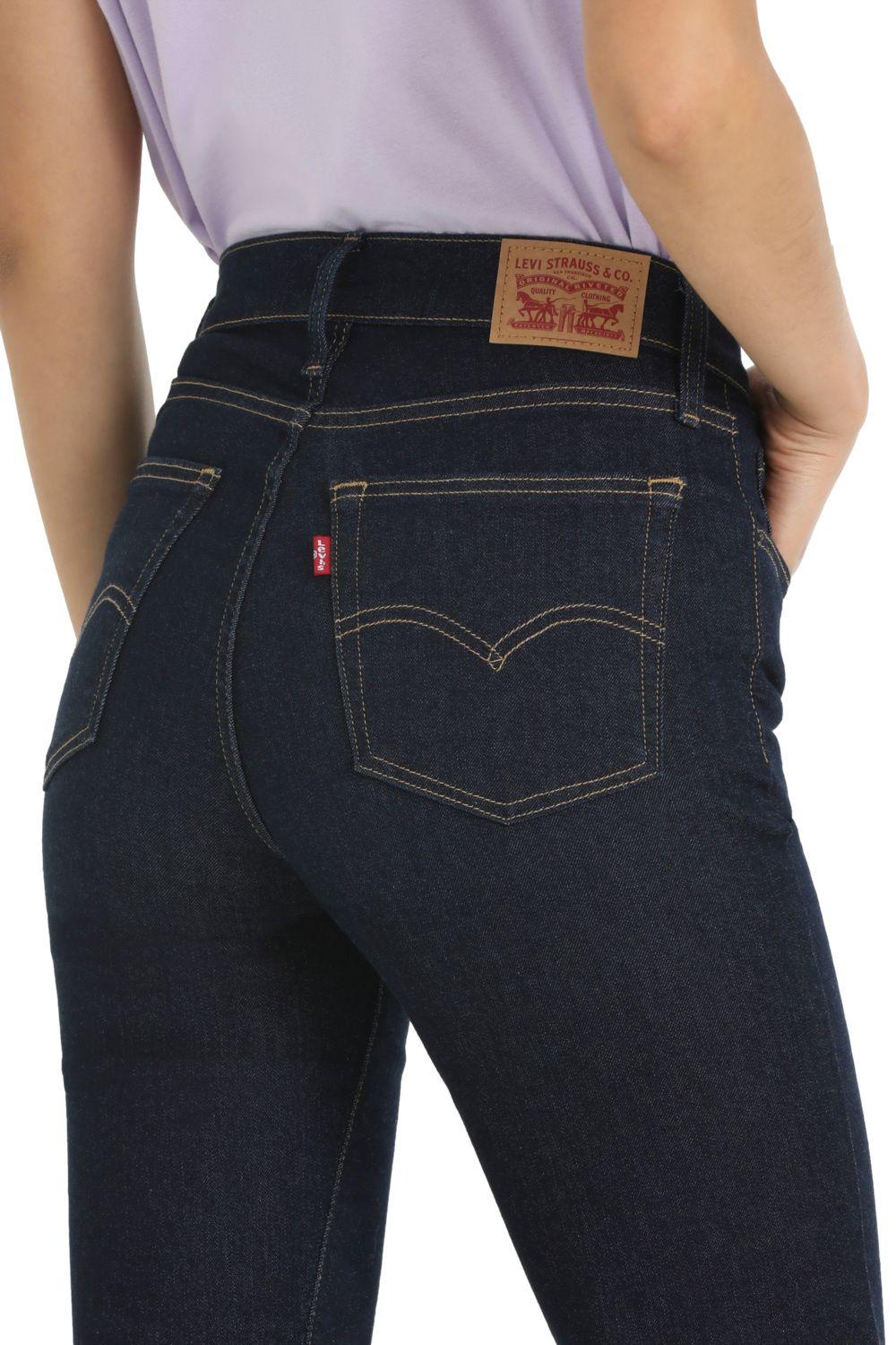 Jeans Mujer 724 High Rise Straight Azul Levis 18883-0309-4