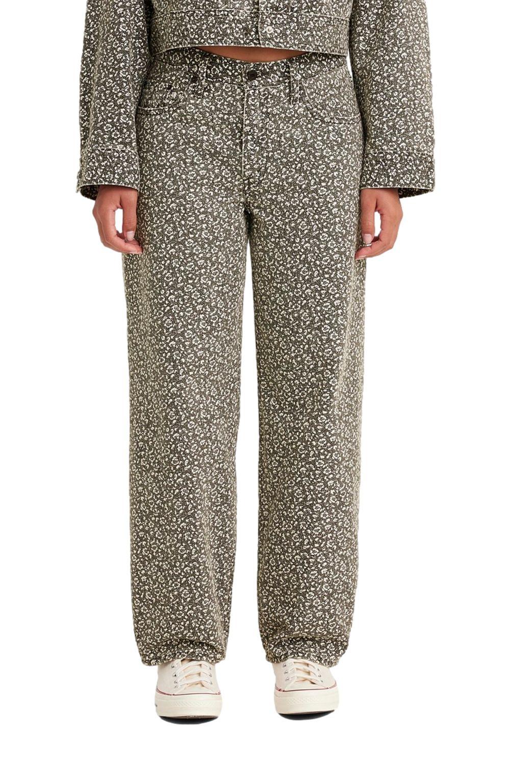 Jeans Mujer Wellthread Baggy Dad Café Levis A3028-0004-0