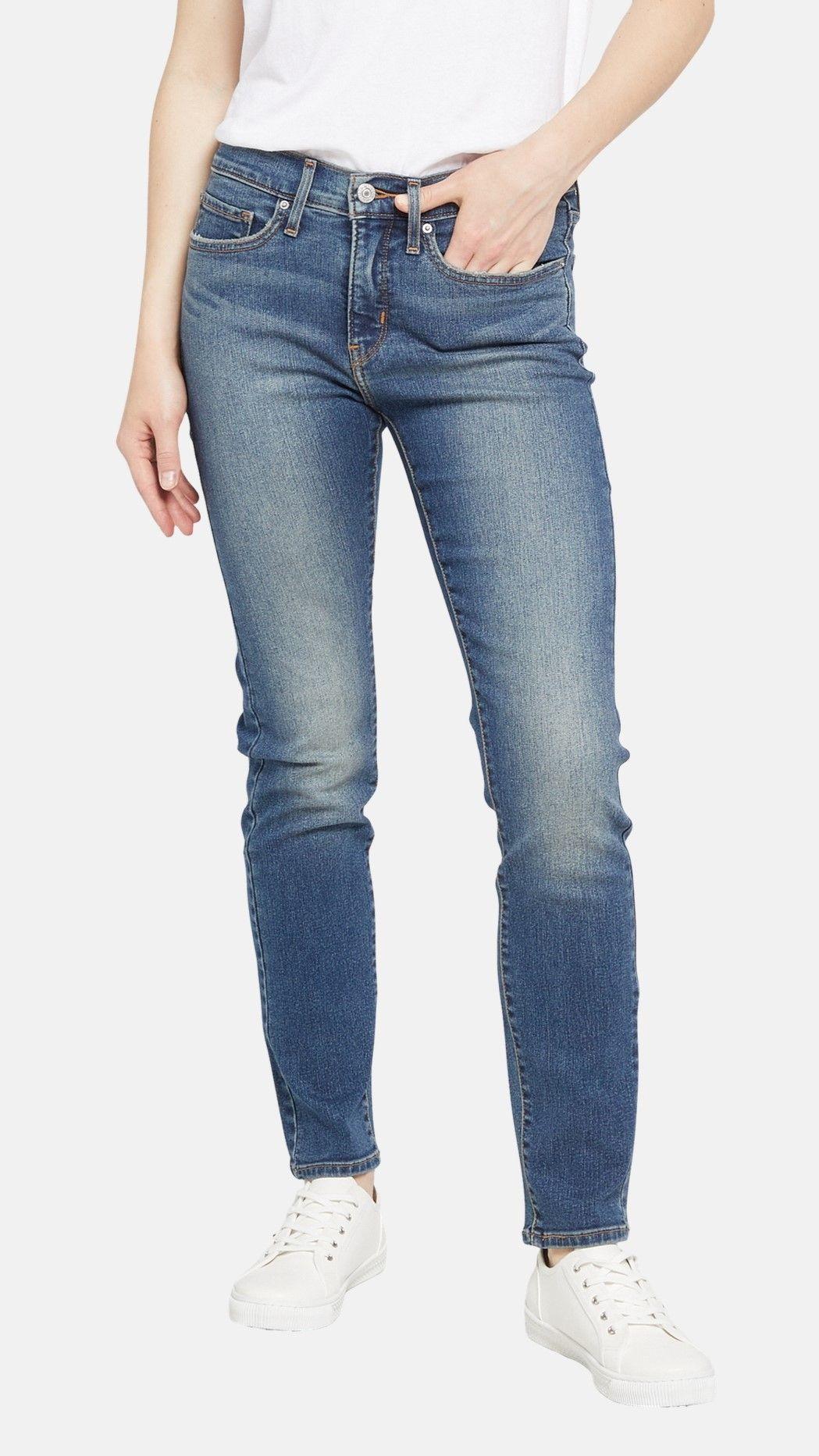 Jeans Mujer 312 Shaping Slim Azul Levis 19627-0263-0
