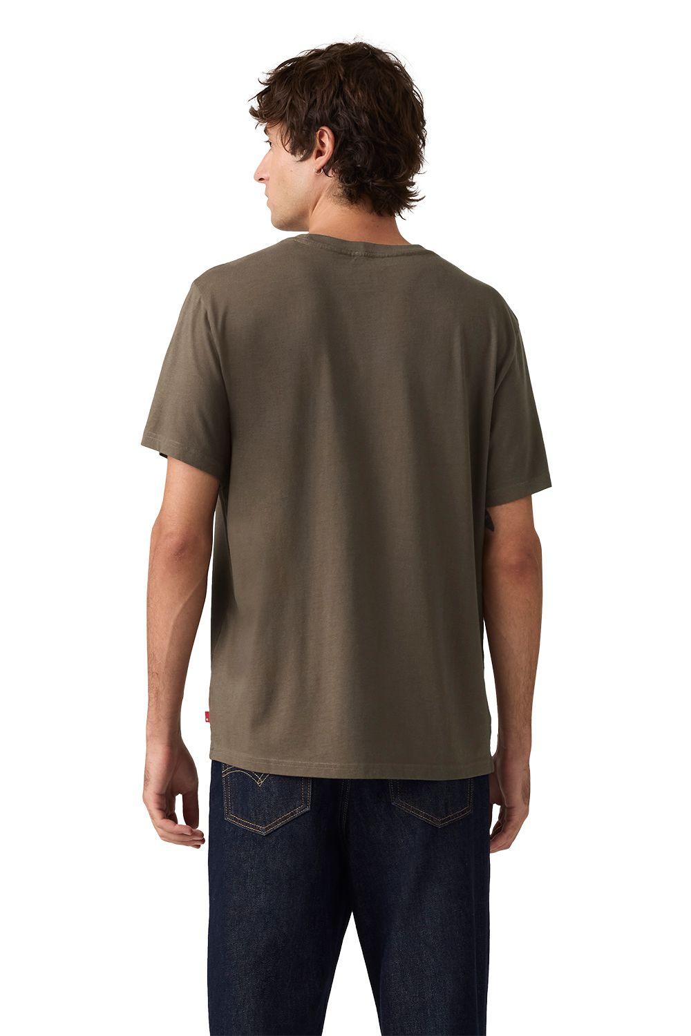 Polera Hombre Ss Relaxed Fit Tee Café Levis 16143-2403-1