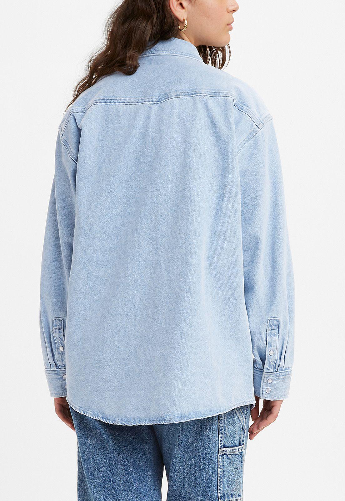 Camisa Mujer Azul Claro Oversize Levis A3364-0001-1