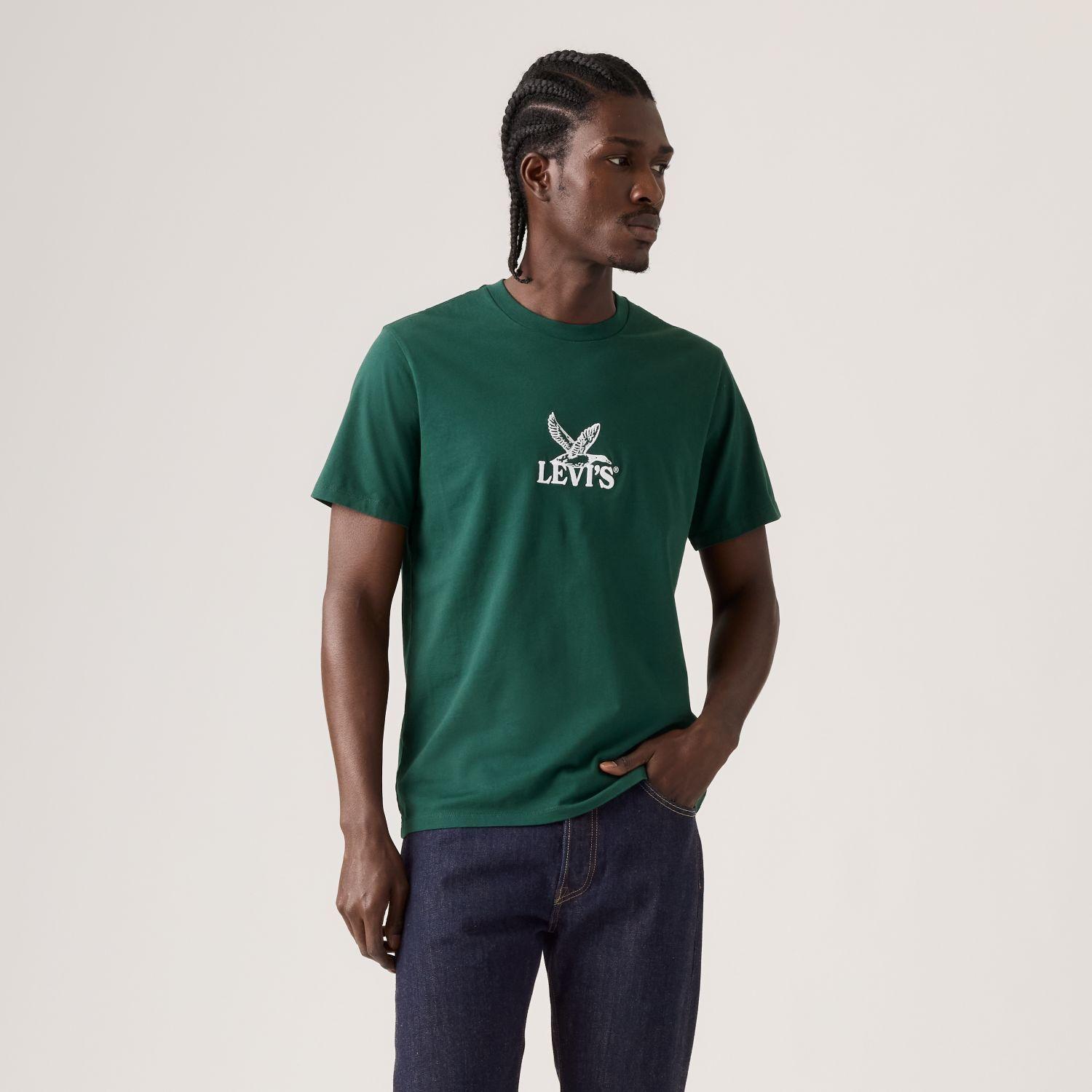 Polera Hombre Graphic Crewneck Tee Verde Levis 22491-2178-0