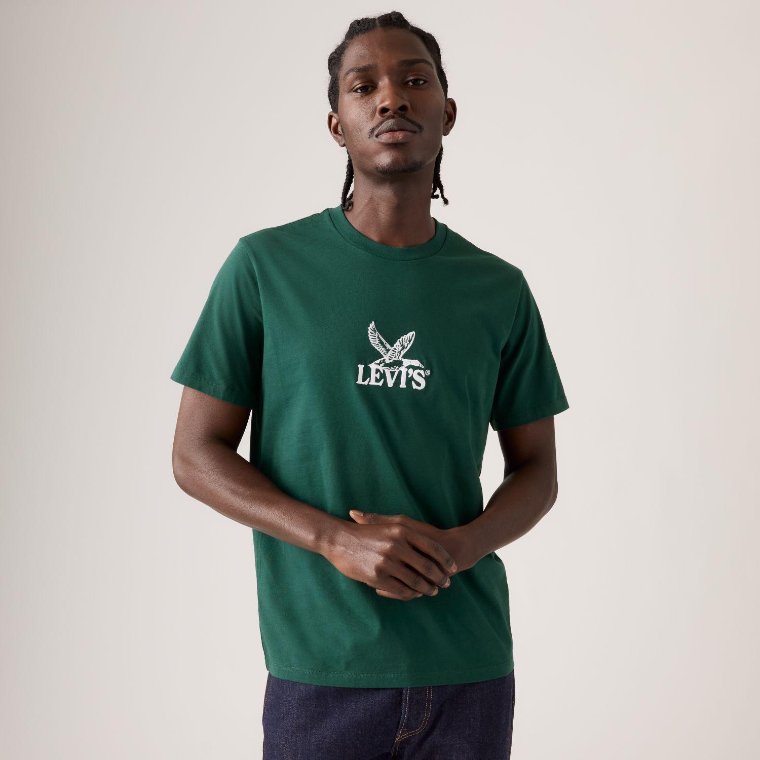 Polera Hombre Graphic Crewneck Tee Verde Levis 22491-2178-2