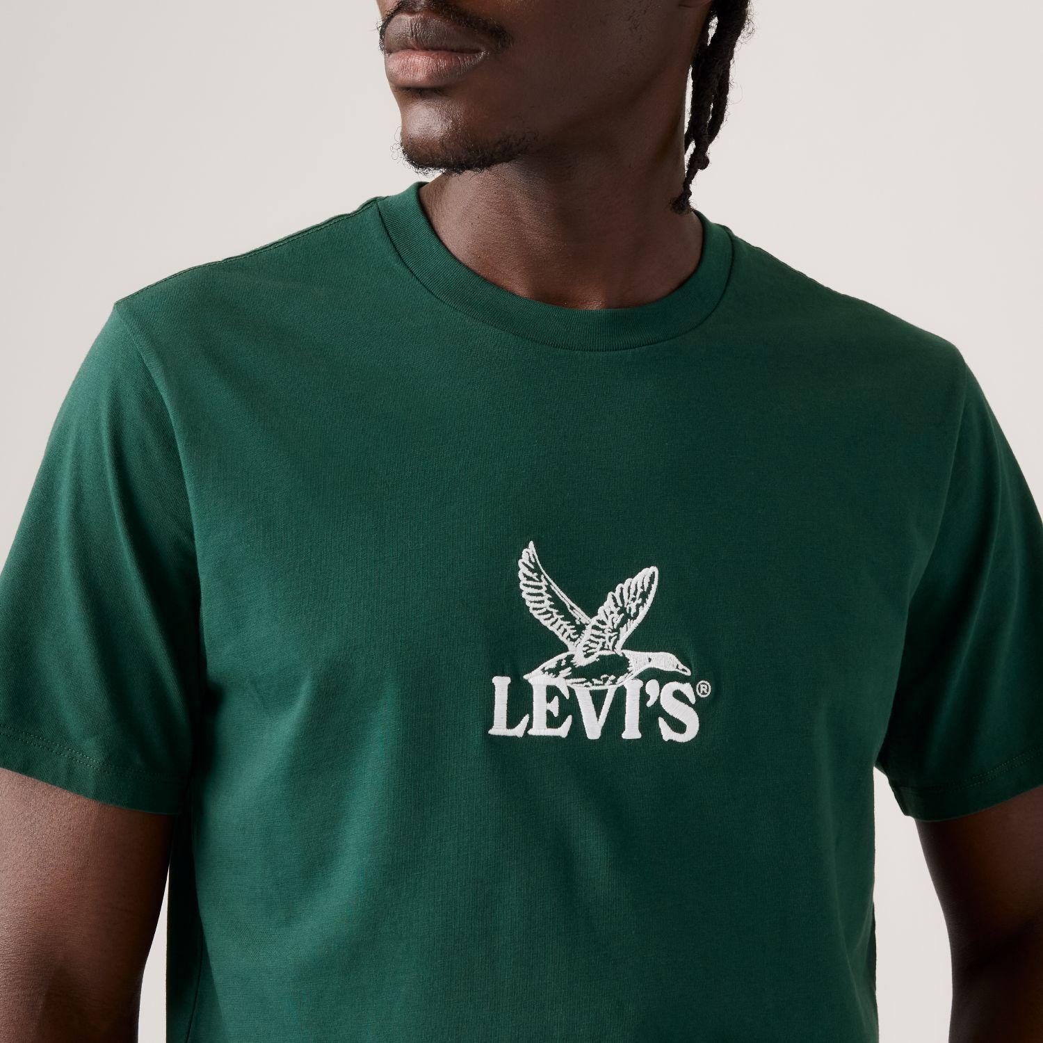 Polera Hombre Graphic Crewneck Tee Verde Levis 22491-2178-3