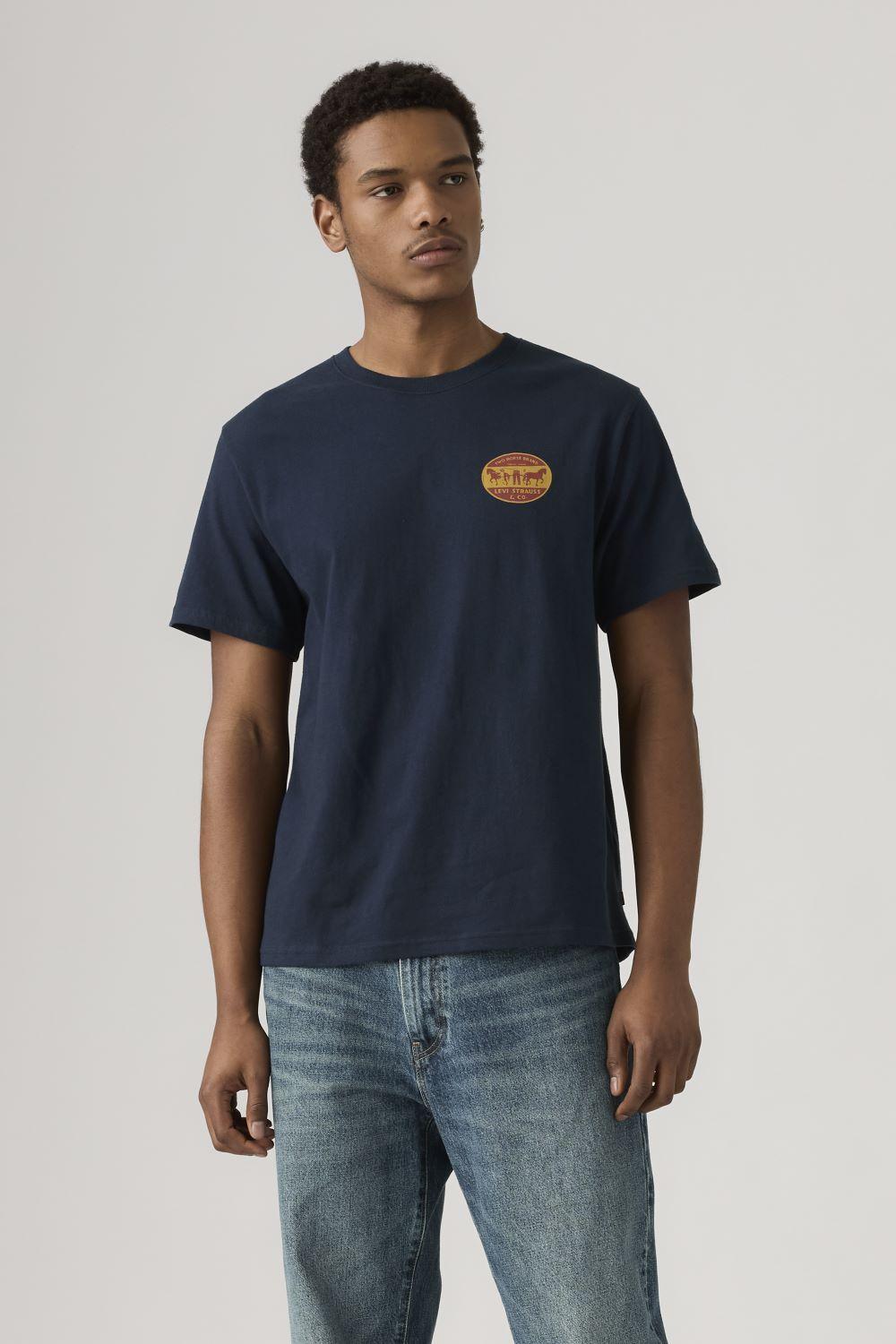 Polera Hombre Relaxed Fit Tee Azul Levis 16143-1800-0