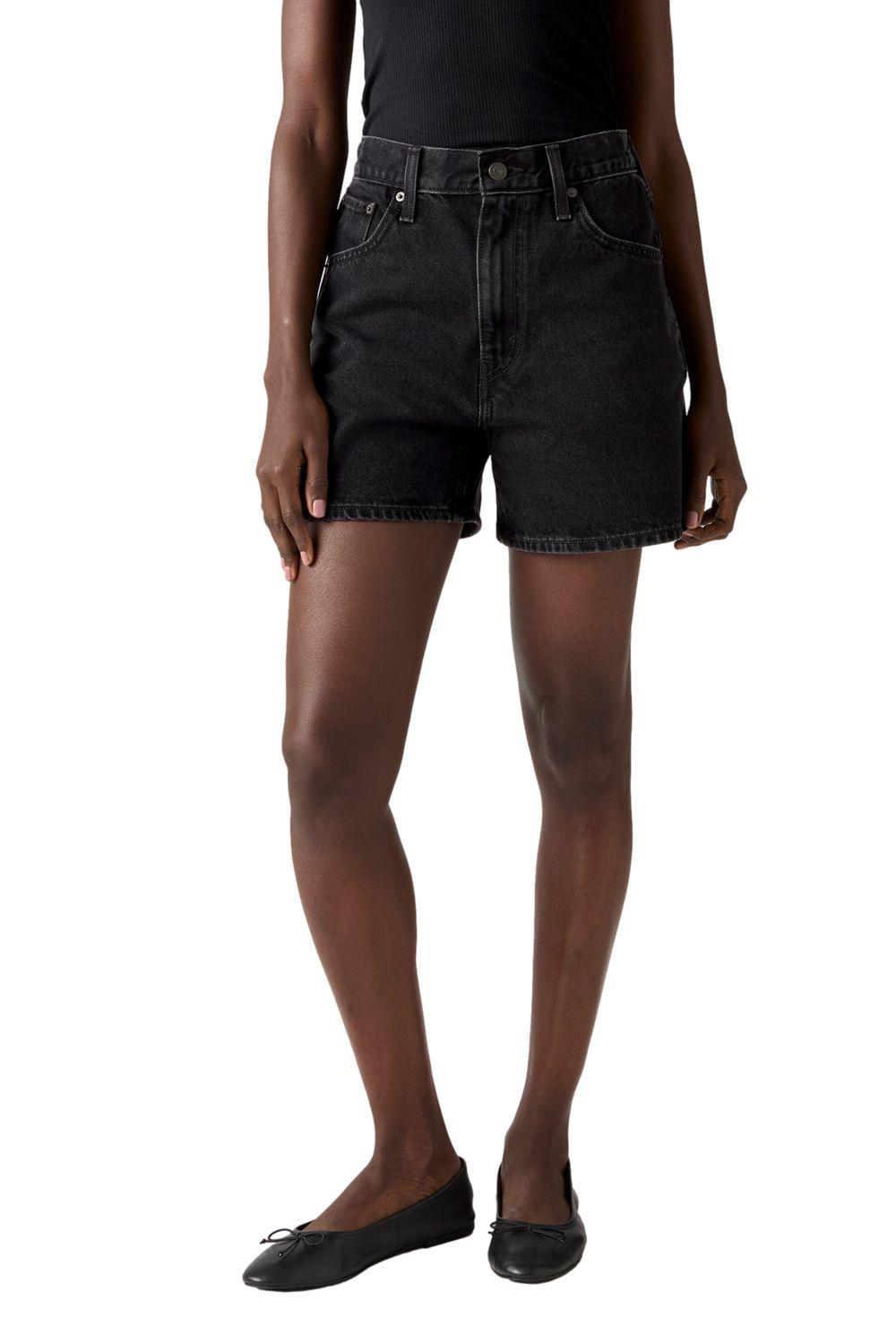 Shorts Mujer Cinch Mid-thigh Short Negro Levis 003KI-0006-0