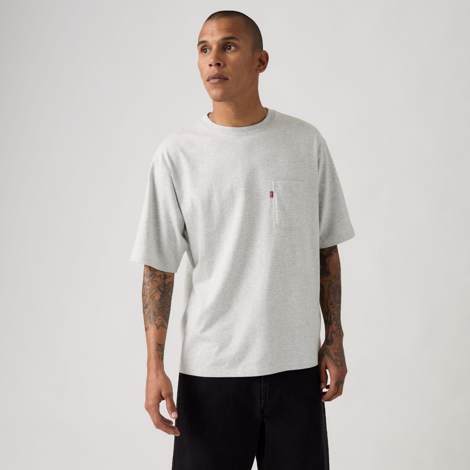 Polera Hombre Half Tee Gris Levis 005OB-0002-3