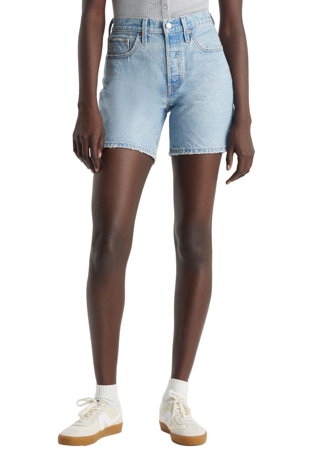 Shorts Mujer 501 Mid Thigh Celeste Levis 85833-0057-0