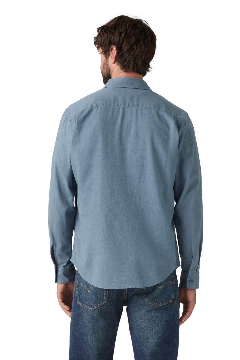 Camisa Hombre Classic Standard Azul Levis 85748-0306-1