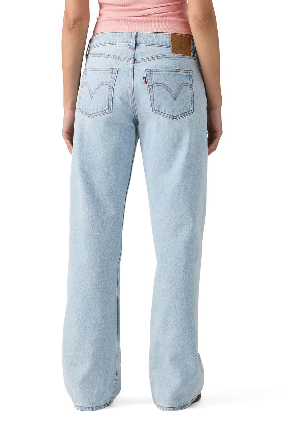 Jeans Mujer Low Loose Celeste Levis A5566-0043-2