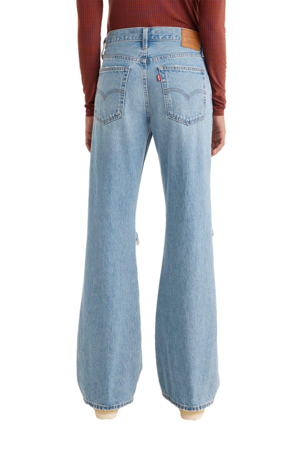 Jeans Mujer Baggy Boot Azul Claro Levis A3495-0002-2