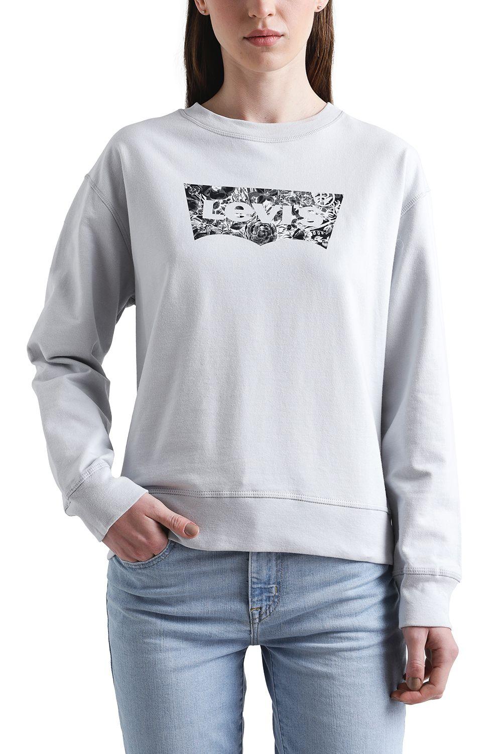 Polerón Mujer Logo Batwing Gris Levis 18686-0174-0