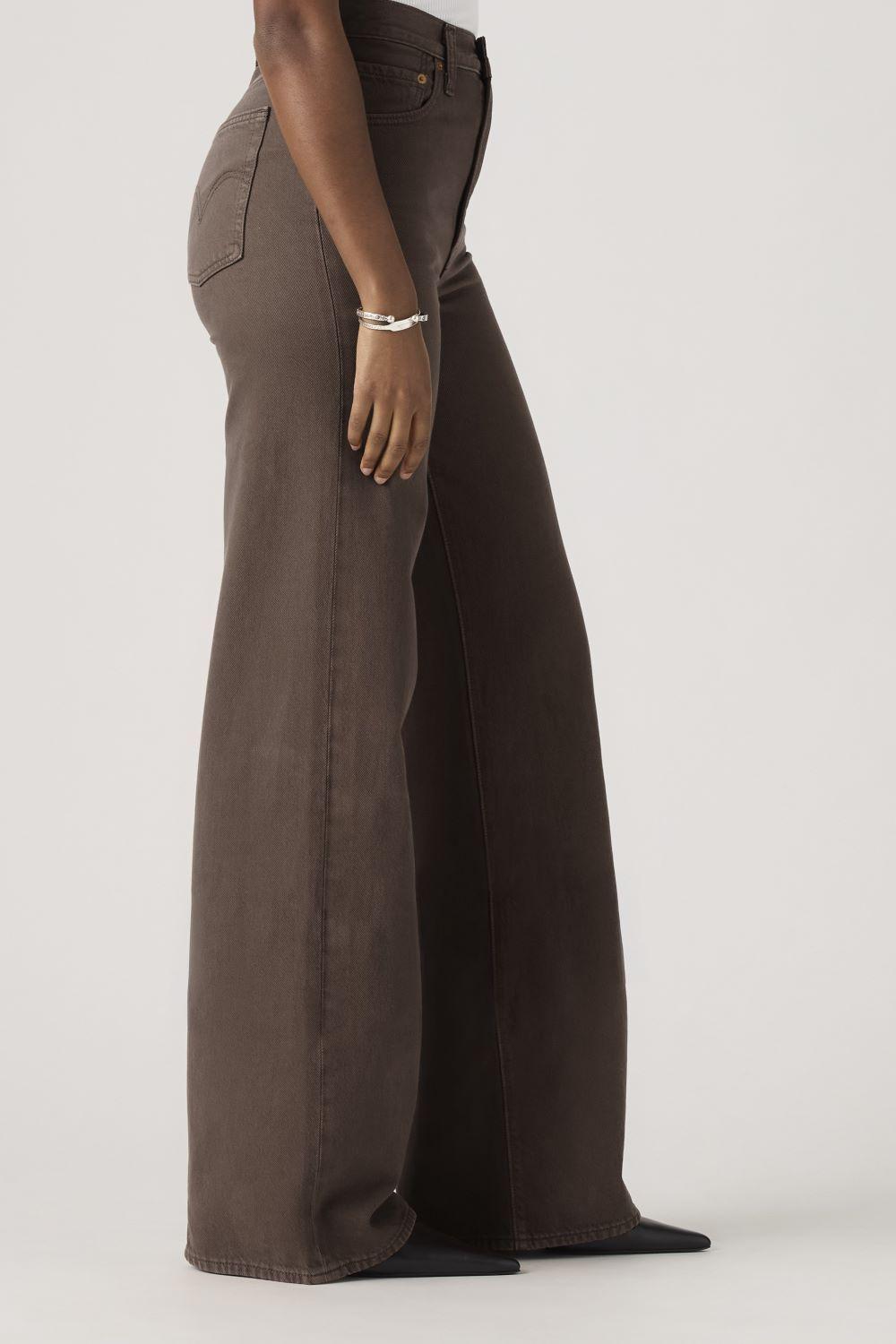 Jeans Mujer Ribcage Wide Leg Café Levis A6081-0083-1