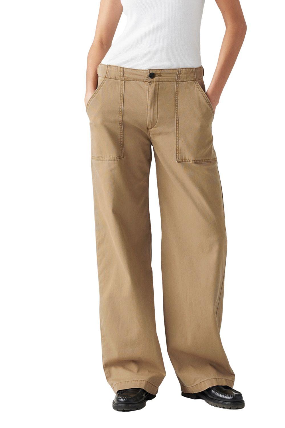 Pantalón Mujer Straight Café Levis A8693-0002-0