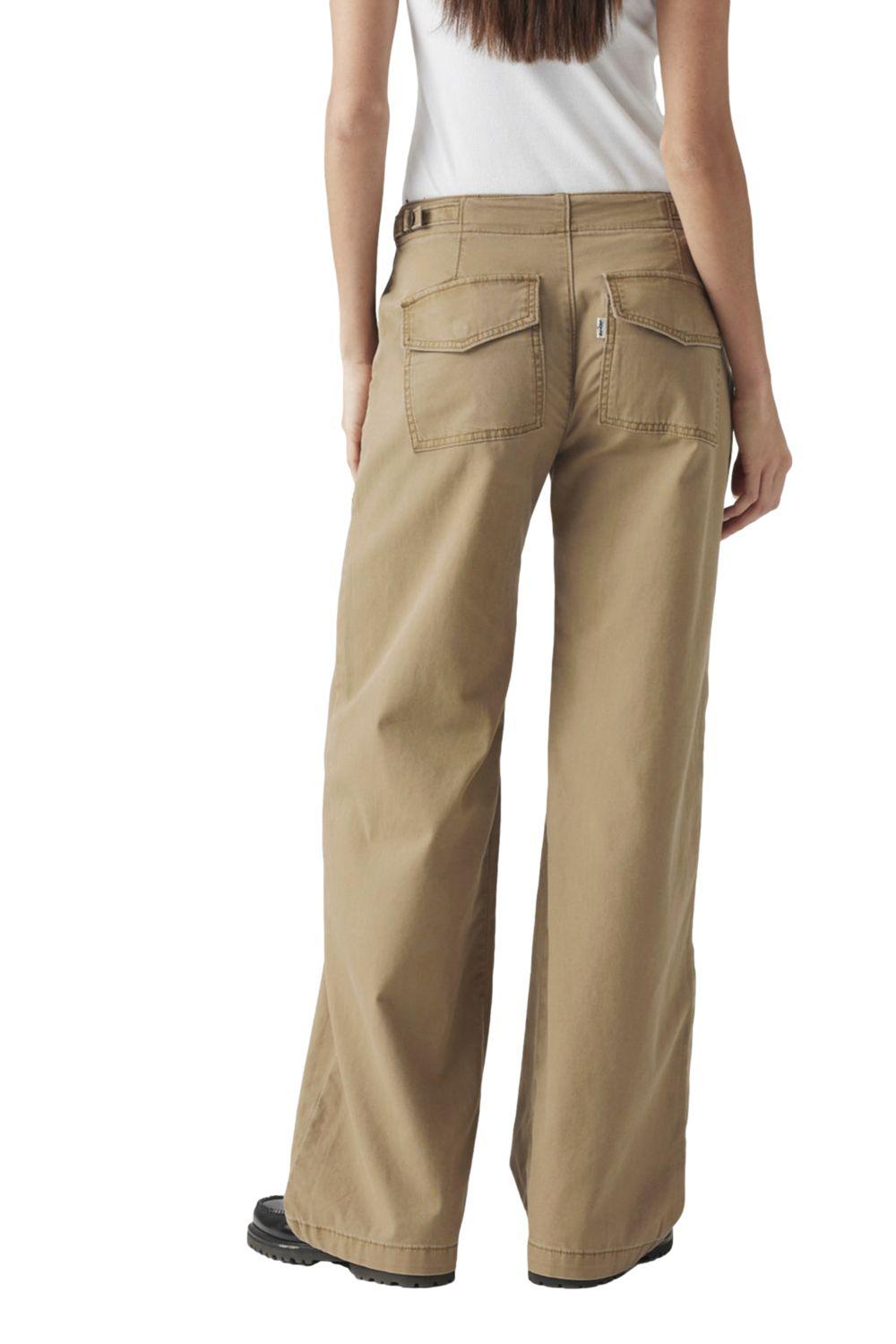 Pantalón Mujer Straight Café Levis A8693-0002-1