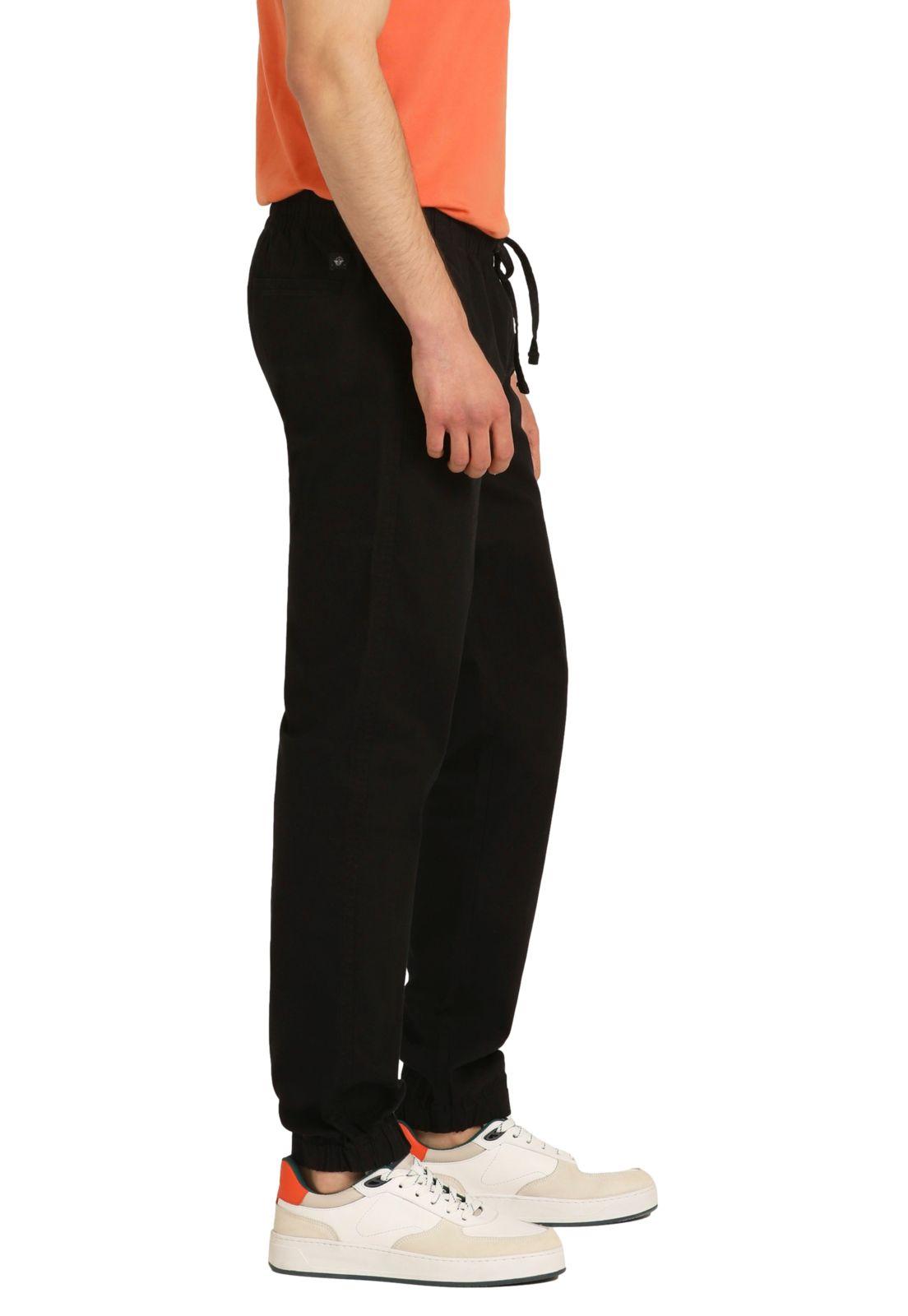 Pantalón Hombre Jogger Negro-1