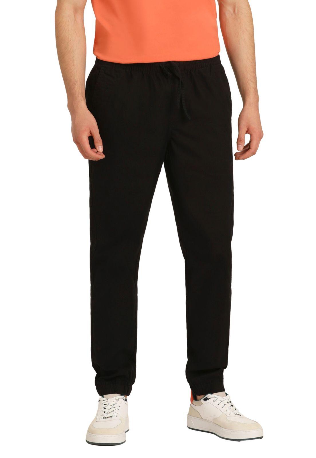 Pantalón Hombre Jogger Negro-0
