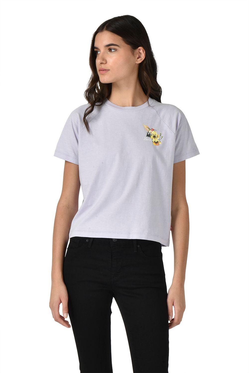 Polera Mujer Graphic Game Day Tee Morado Levis A8809-0013-2