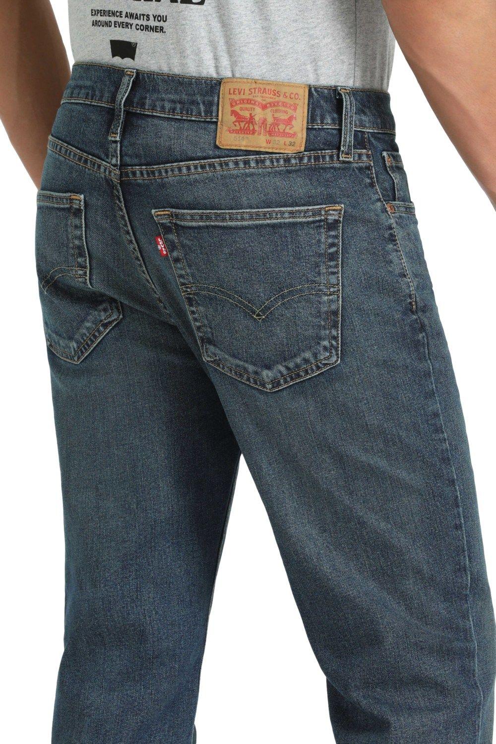 Jeans Hombre 514 Straight Azul Levis 00514-1711-3