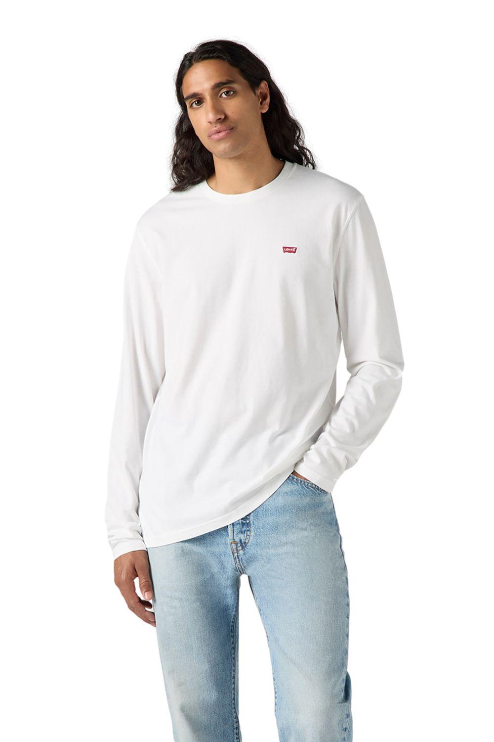 Polera Hombre Ls Classic Hm Tee Blanco Levis 69857-0005-0