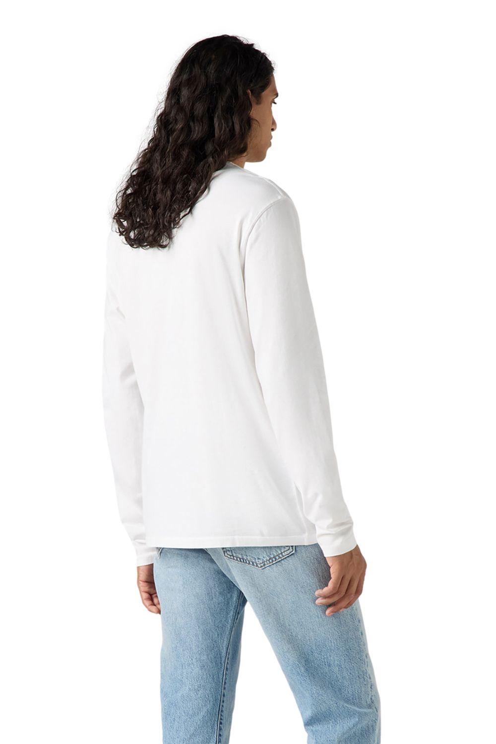 Polera Hombre Ls Classic Hm Tee Blanco Levis 69857-0005-1