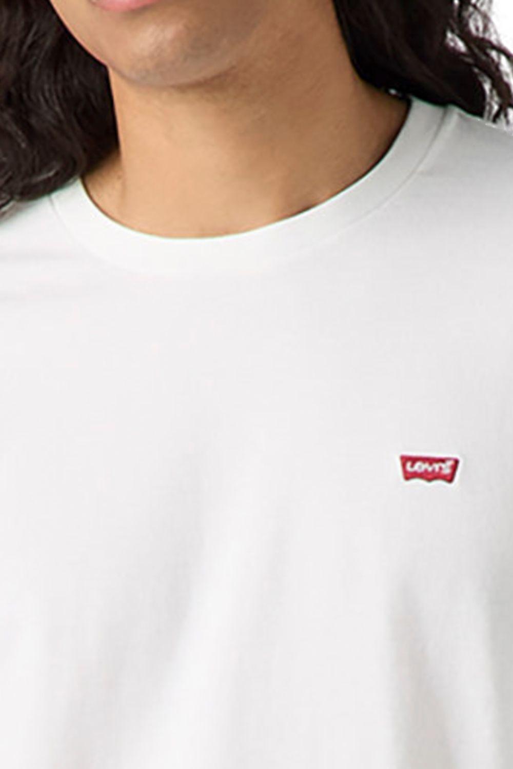 Polera Hombre Ls Classic Hm Tee Blanco Levis 69857-0005-2