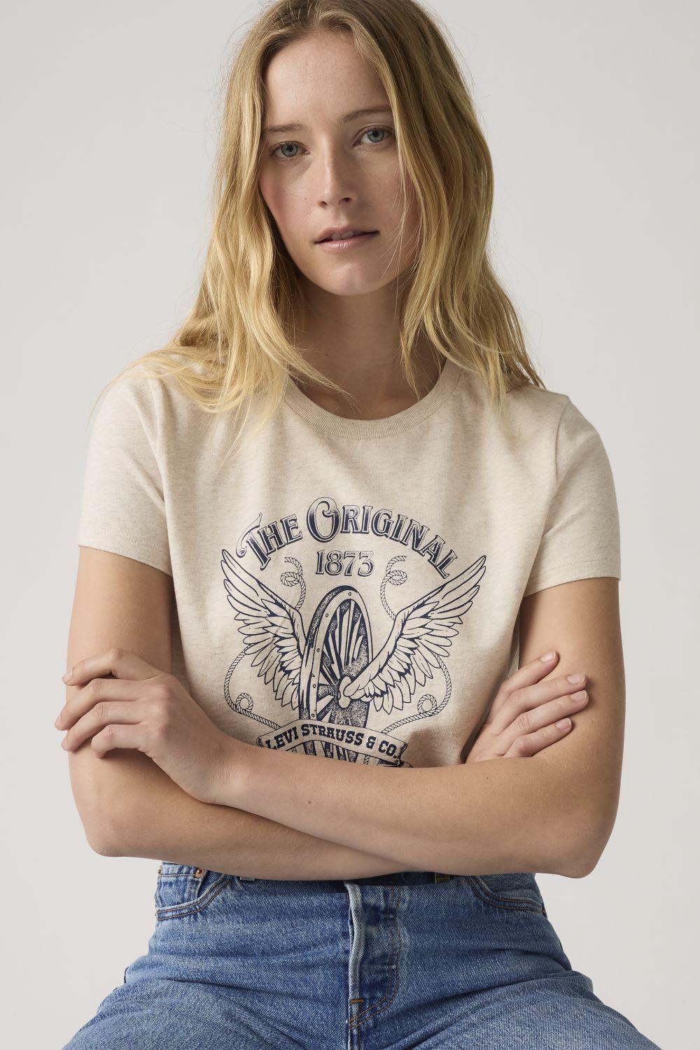 Polera Mujer The Perfect Tee Beige Levis 17369-3149-2