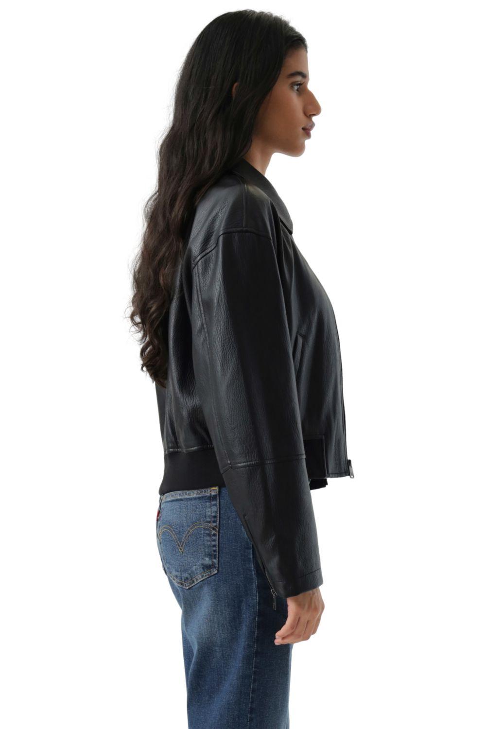 Chaqueta Mujer Shrunken Bomber Negro Levis 59544-0730-1