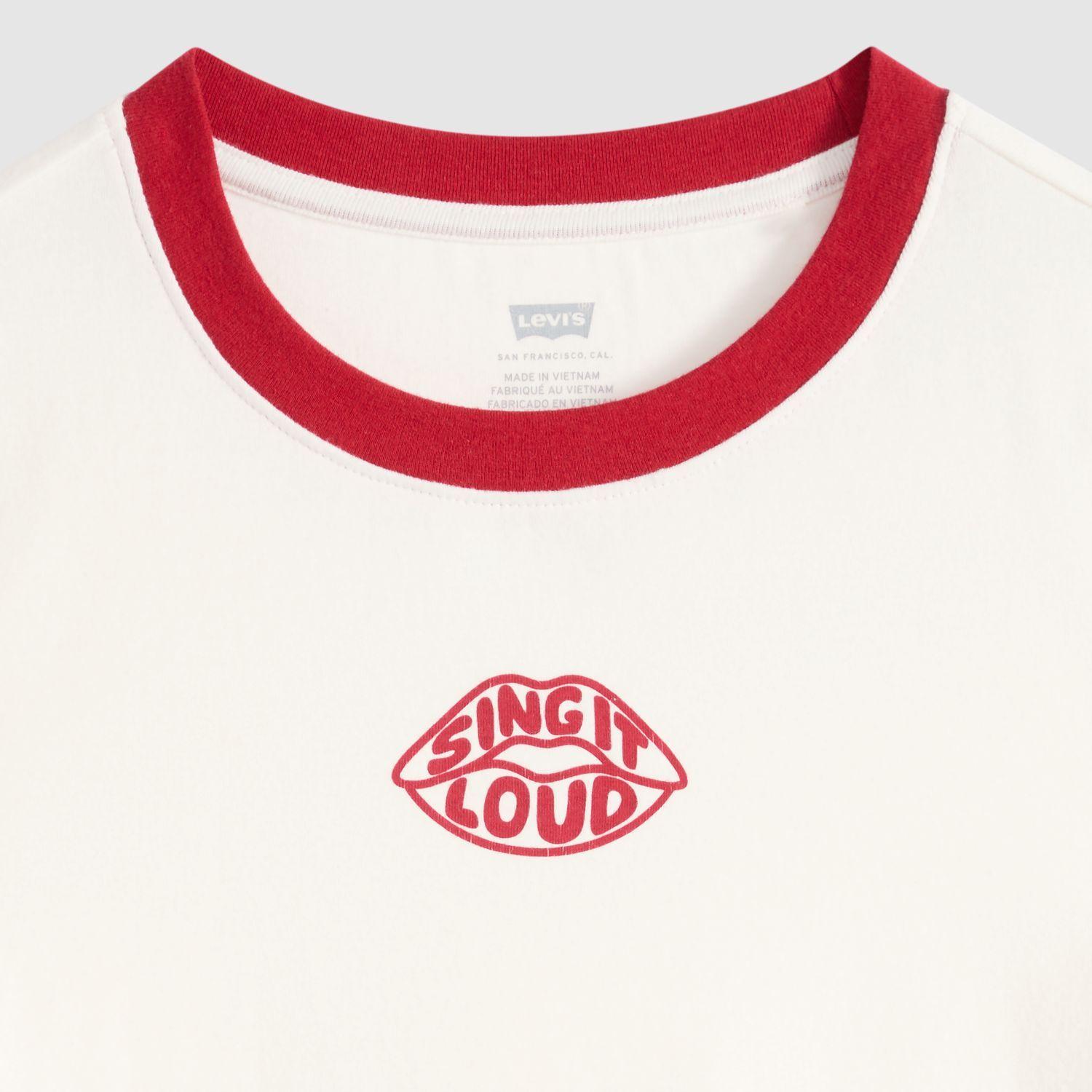 Polera Mujer Essential Baby Tee Beige Levis 008CH-0024-4