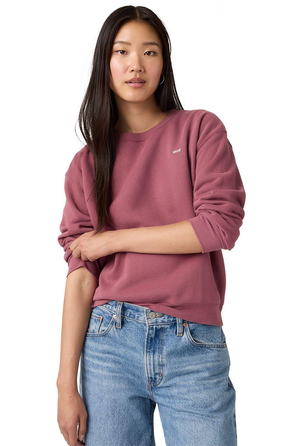 Polerón Mujer Everyday Sweatshirt Burdeo Levis A5942-0061-1