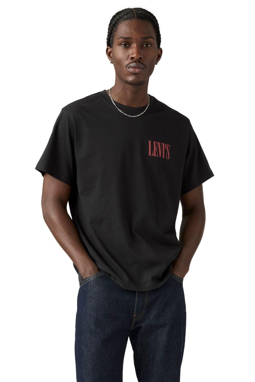 Polera Hombre Relaxed Fit Tee Negro Levis 16143-2142-0