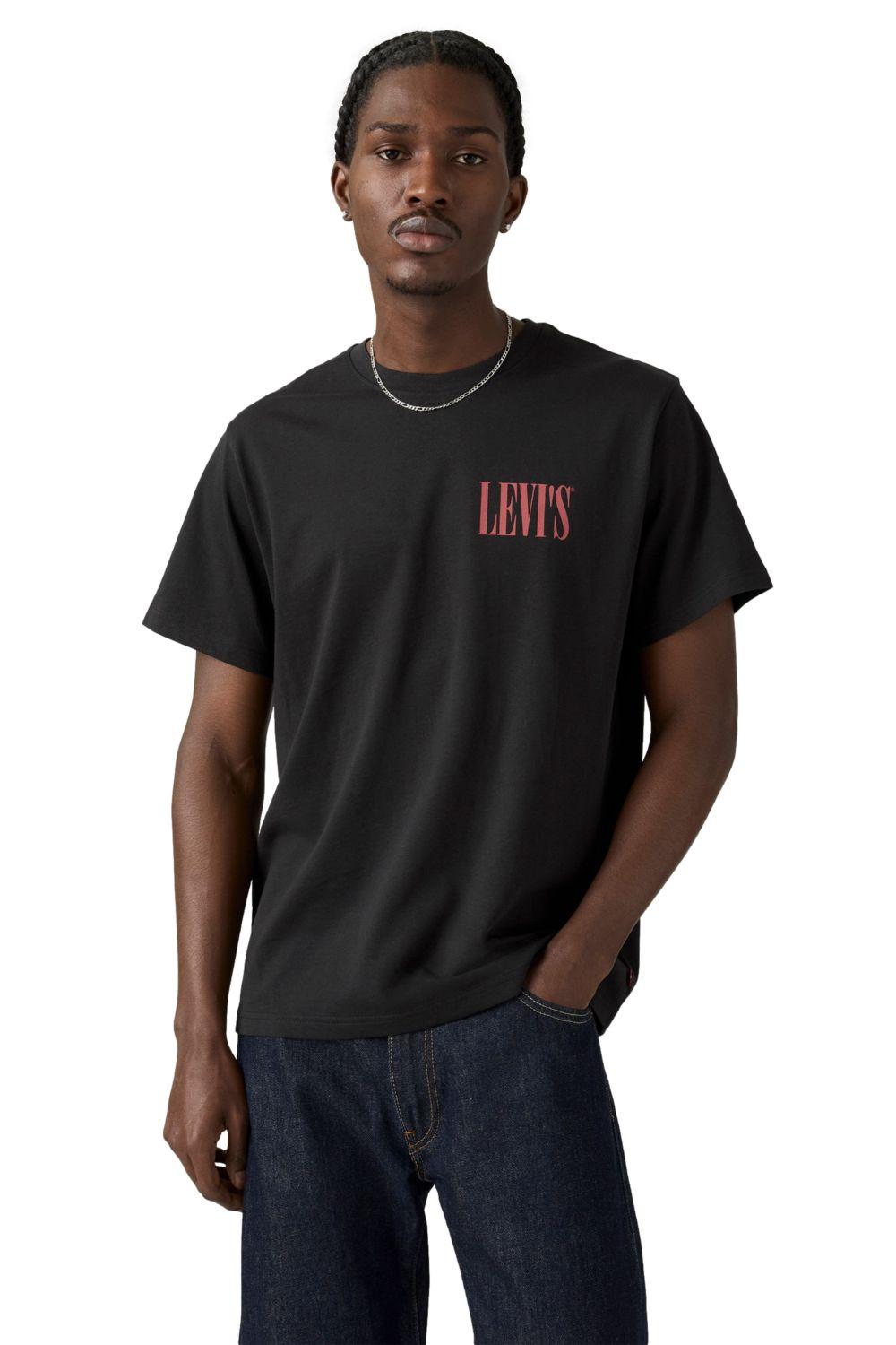 Polera Hombre Relaxed Fit Tee Negro Levis 16143-2142-2