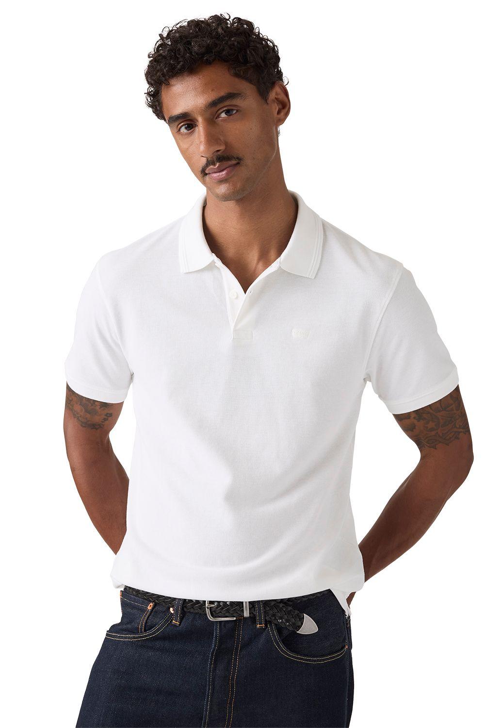 Polera Hombre Icon Polo Blanco Levis 005FM-0000-2