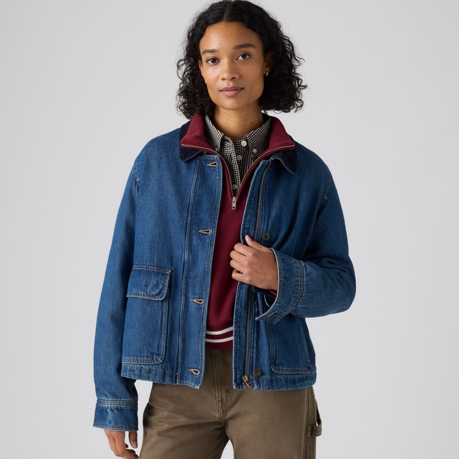 Chaqueta Mujer Bree Cropped Chore Azul Levis 006S6-0000-2