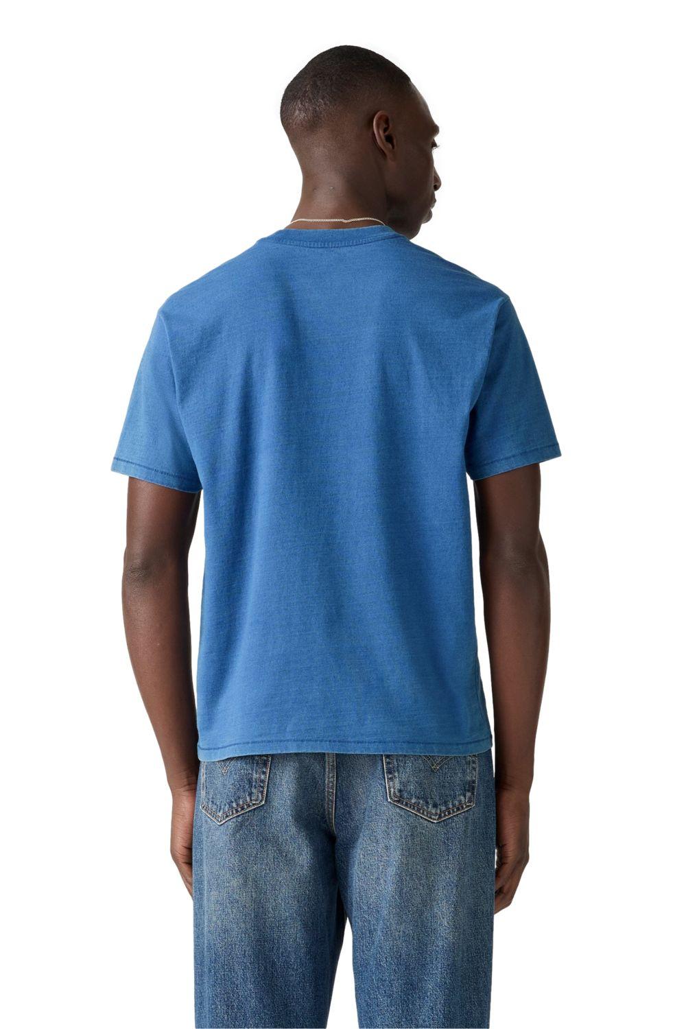 Polera Hombre Red Tab Vintage Tee Azul Levis A0637-0173-1