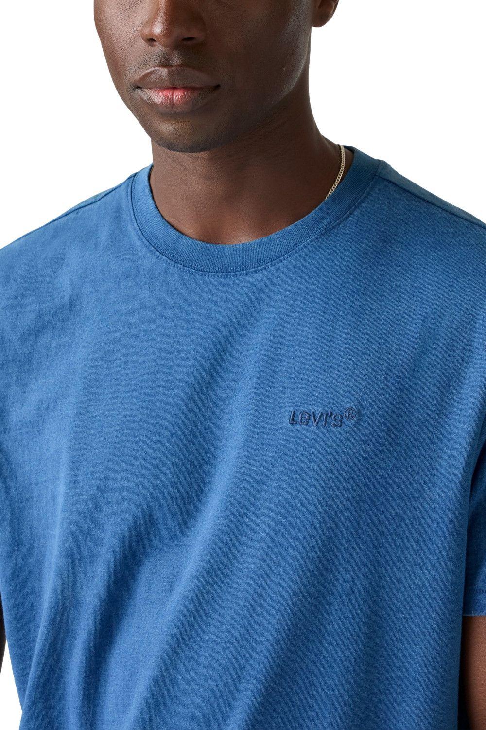 Polera Hombre Red Tab Vintage Tee Azul Levis A0637-0173-3