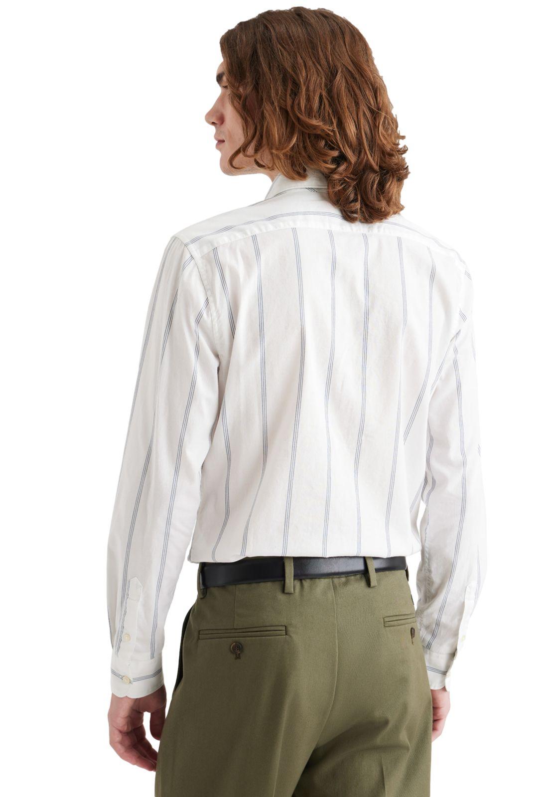 Camisa Hombre Refined Poplin Slim Fit Blanco 28836-0269-1